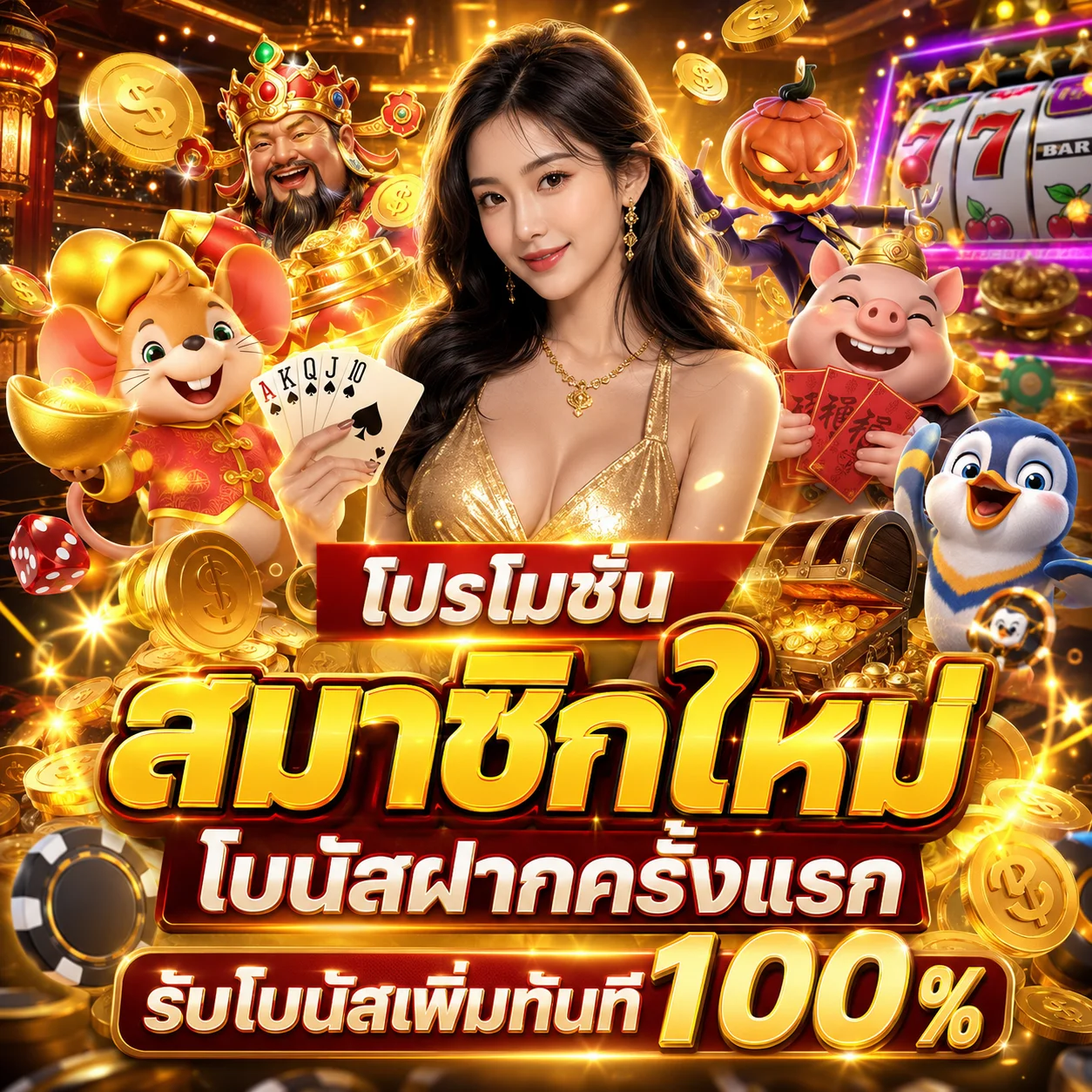 โปรโมชั่นสมาชิกใหม่ G2G852 รับโบนัสฝากแรก